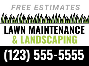 Free Estimates Lawn Maintenance and Landscaping