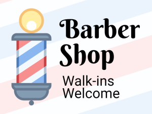 Barber Shop Welcome