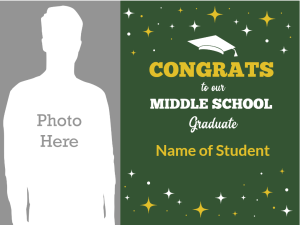 Congrats Middle School Grad - Sparkle